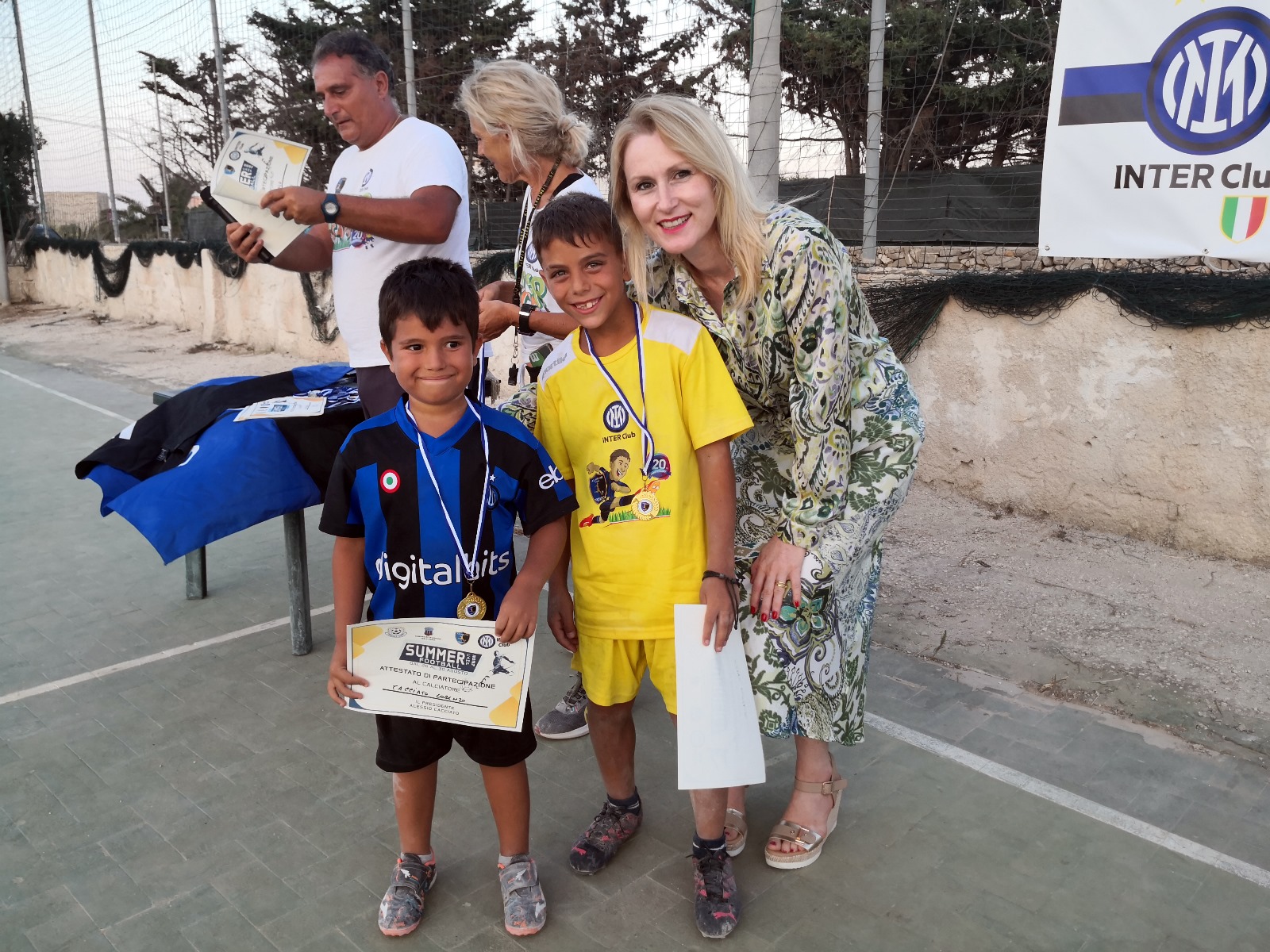 Favignana, concluso il Summer Football Camp Egadi