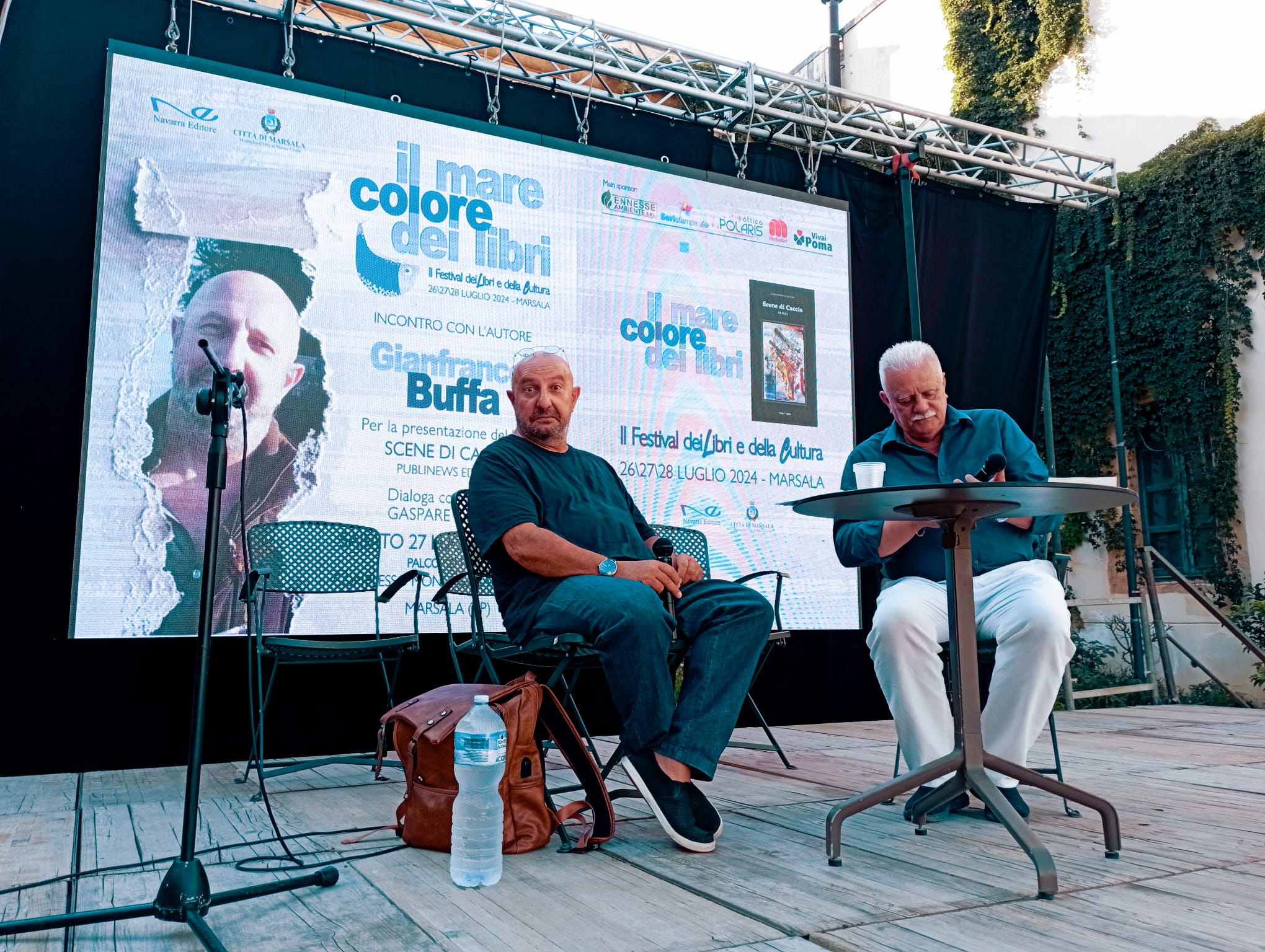 Il mare colore dei libri attraverso la voce dei protagonisti: intervista a Gianfranco Buffa. VIDEO￼