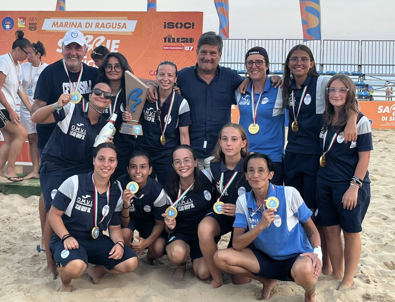 Beach Soccer, la Virtus Marsala vince la gara femminile di Sabbie di Sicilia