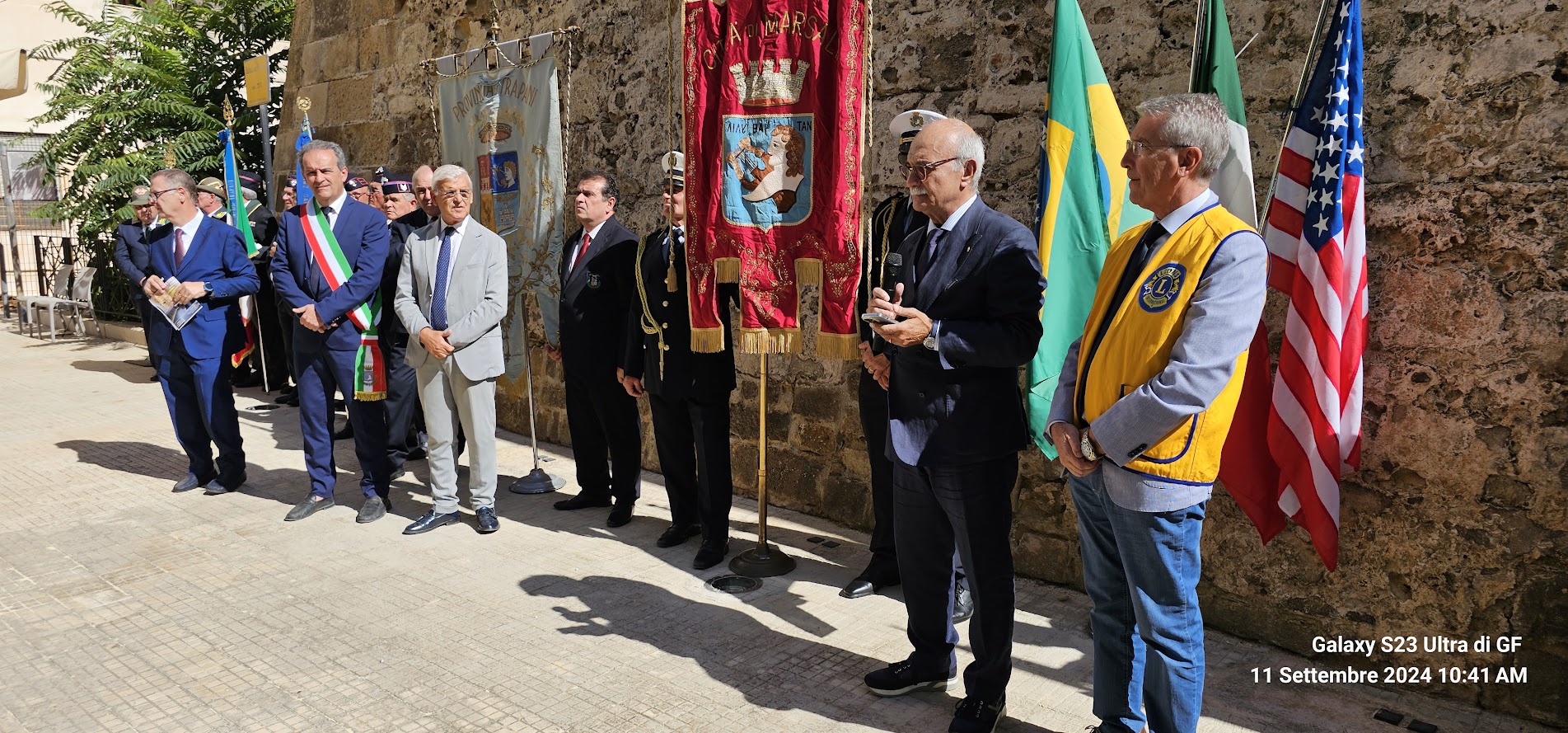 Marsala commemora le vittime dell’attentato alle Torri Gemelle dell’11 settembre 2001