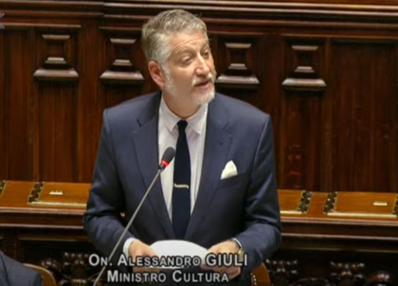 Commissione Cinema, il neo ministro Giuli: “Rivedrò le nomine di Sangiuliano”