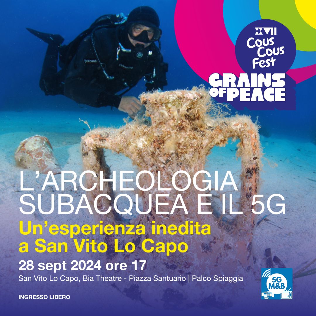 Cous Cous Fest: l’archeologia subacquea e il 5G, a San Vito esperienza inedita