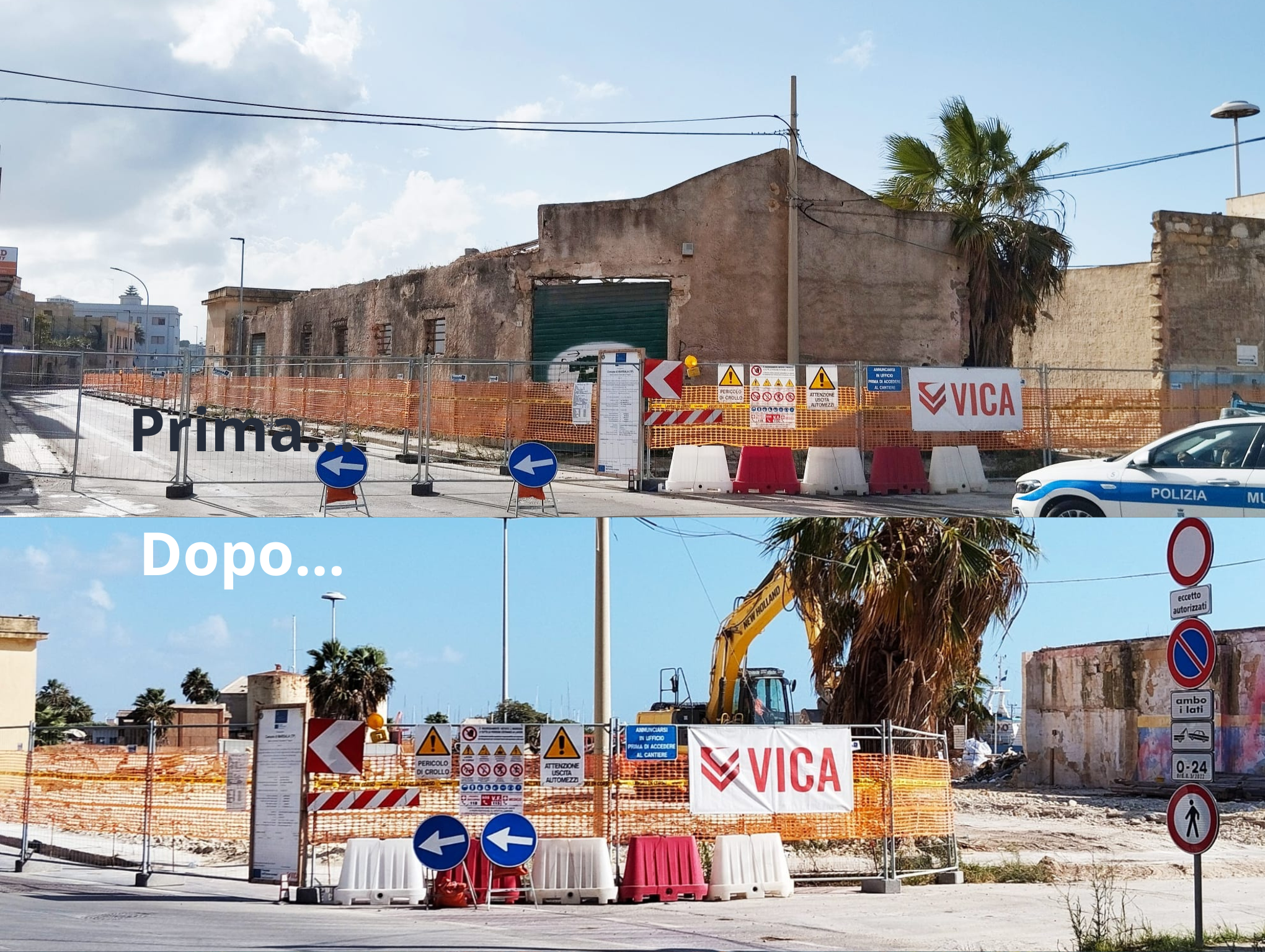 Marsala, proseguono i lavori al lungomare. Il Comune valuta l’acquisizione di altre aree