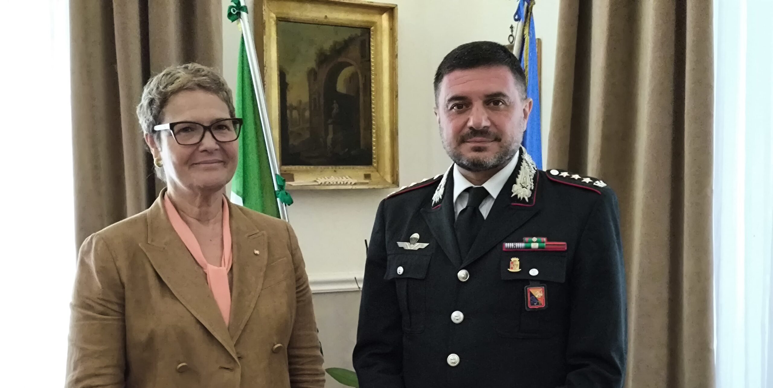 Trapani, il benvenuto della prefettura al comandante Mauro Carrozzo