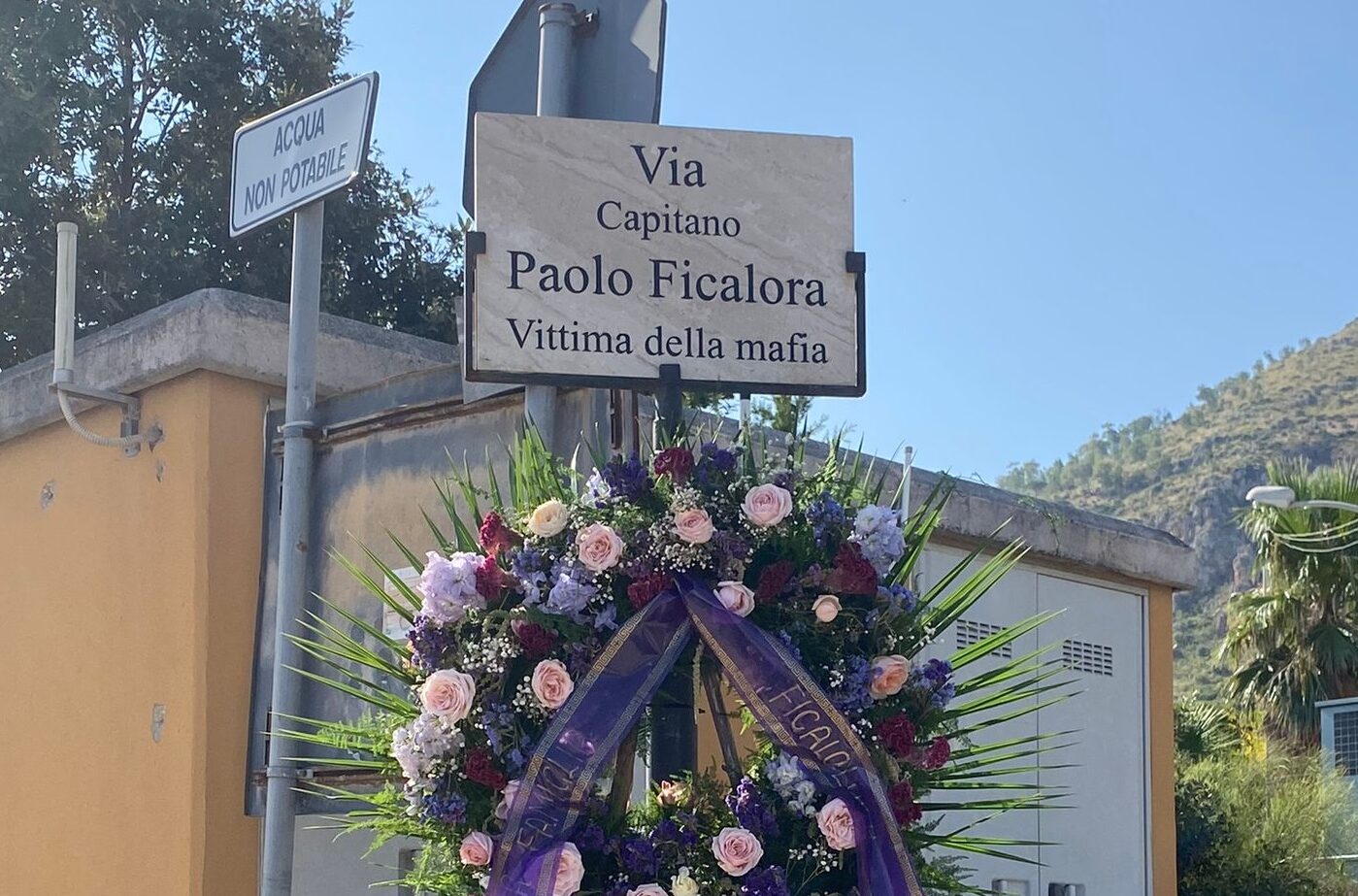 Castellammare ricorda Paolo Ficalora, il capitano ucciso dalla mafia il 28 settembre 1992