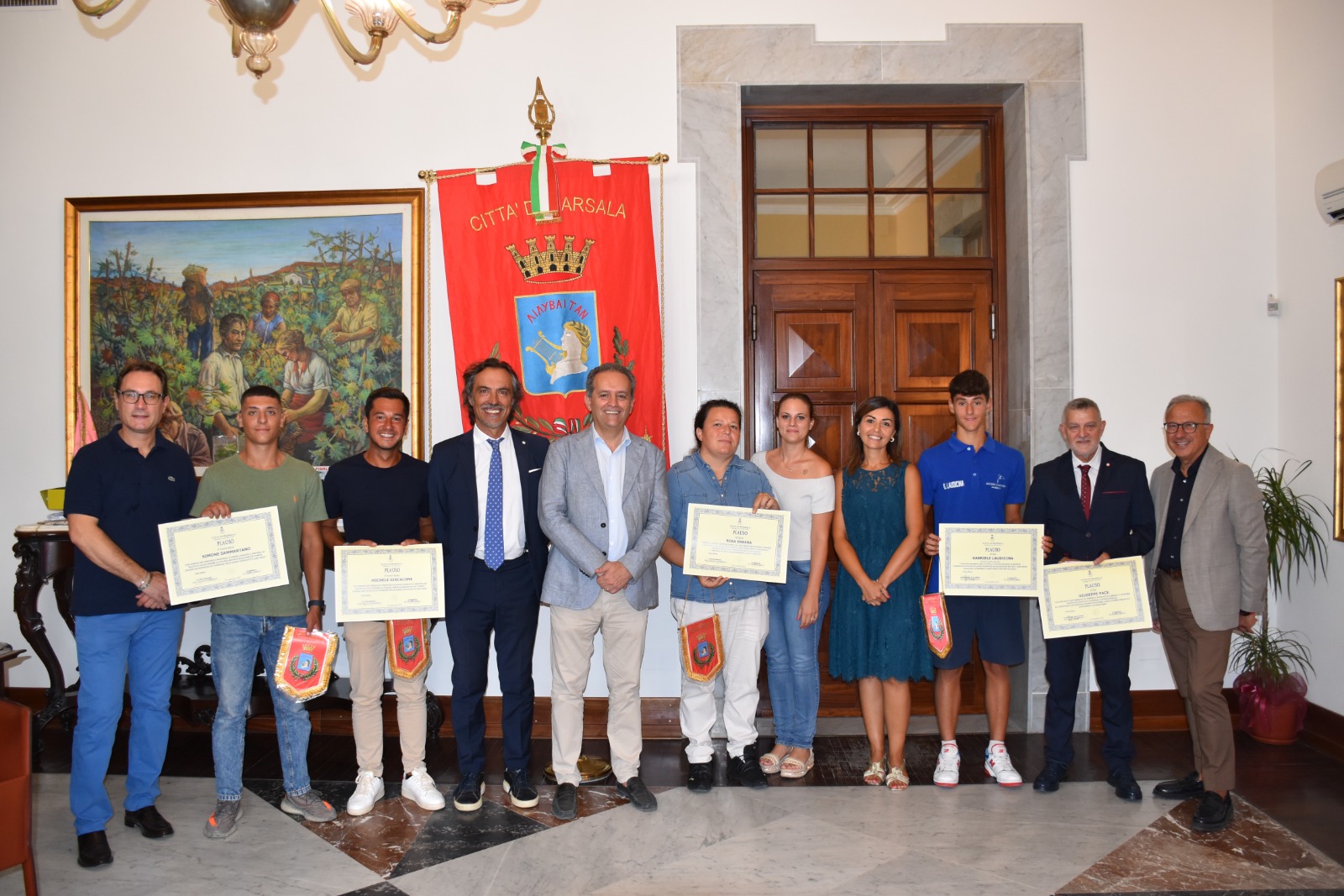 Al Comune di Marsala premiati cittadini meritevoli. Ecco chi sono