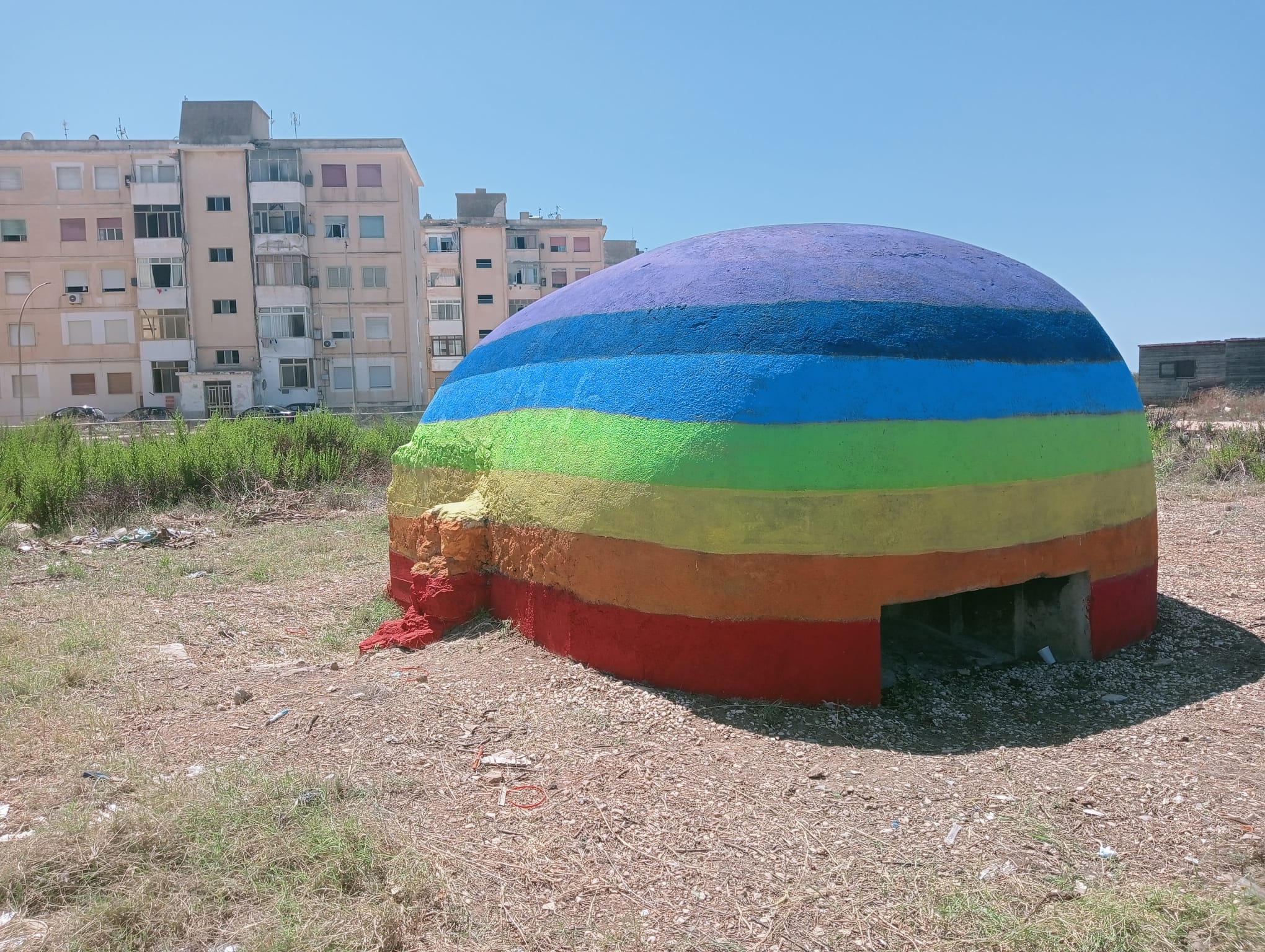 A Fratelli d’Italia non piacciono i Bunker della Pace. “Inaccettabile che vengano deturpati”