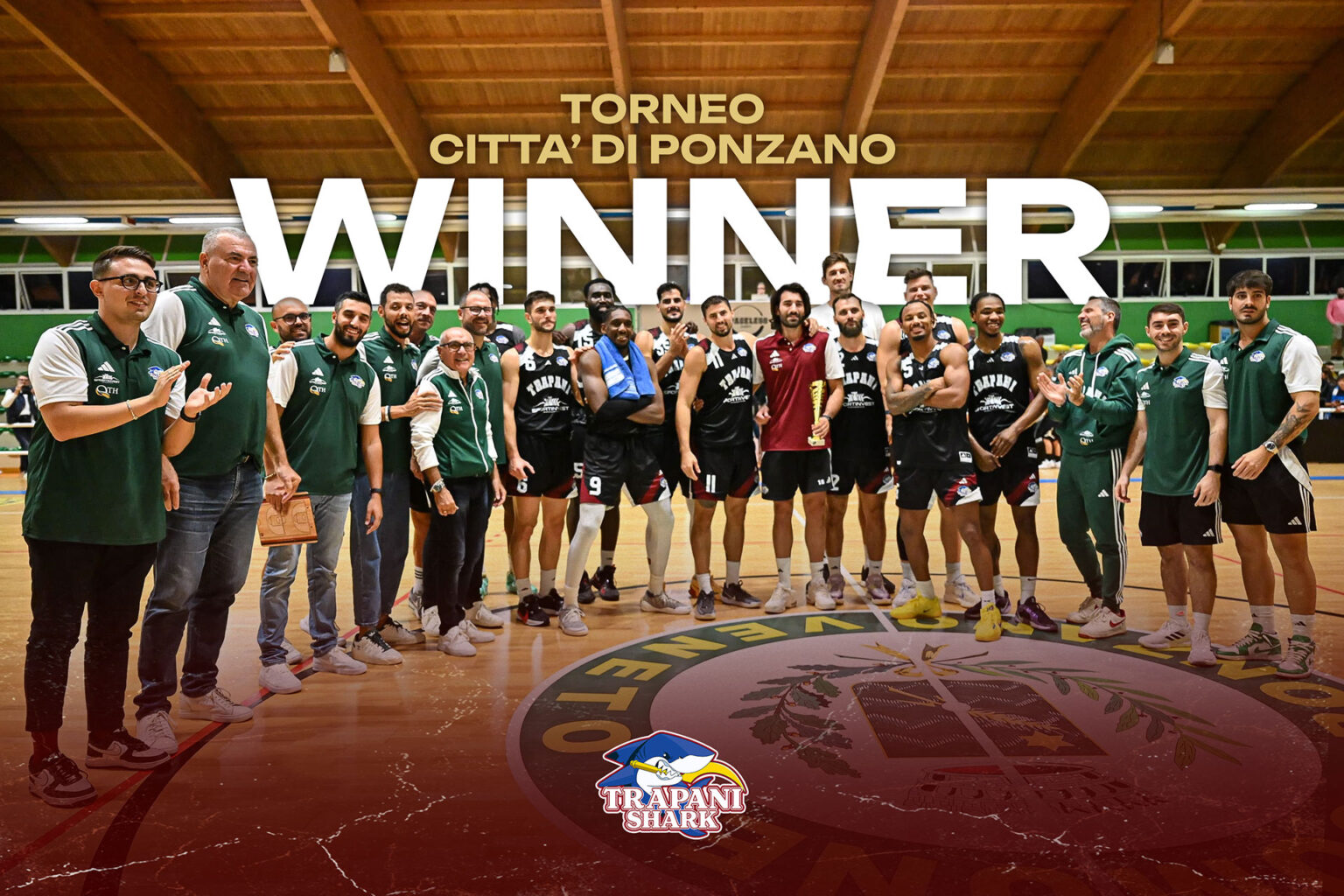 Trapani Shark vince il Torneo di Ponzano, pronta la A