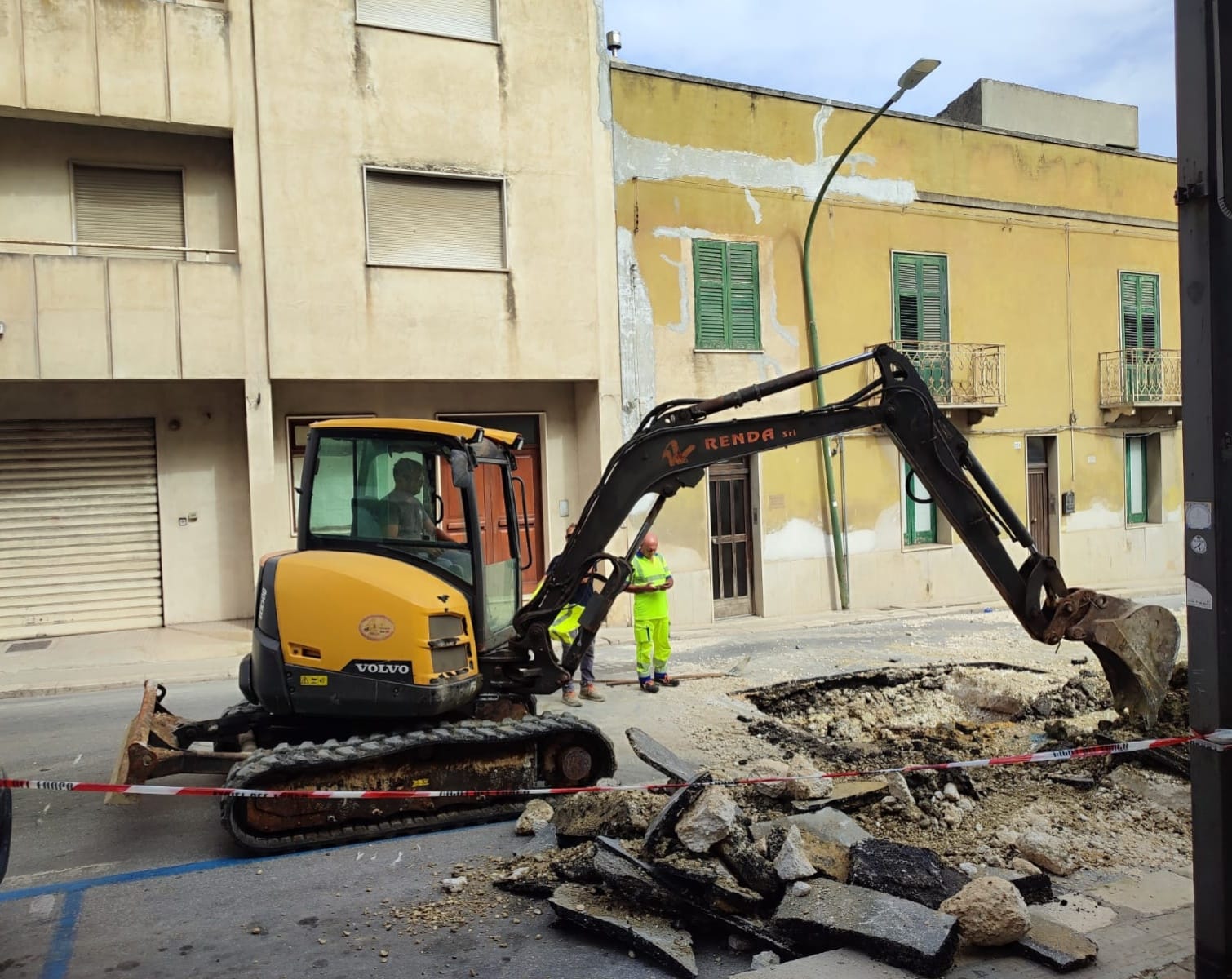 Guasto alla condotta valdericina, situazione idrica allarmante