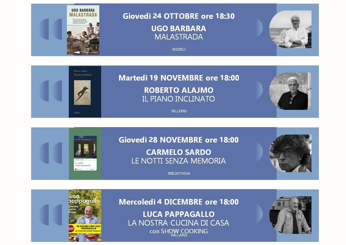 “LibriAmoCi” torna ad Erice con 4 appuntamenti