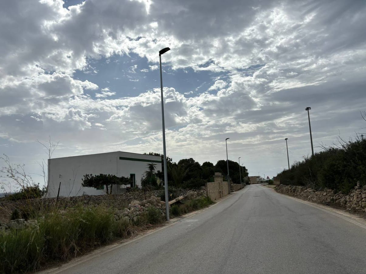 Favignana: arriva la luce sulla SP 39 Tre Croci-Punta Lunga