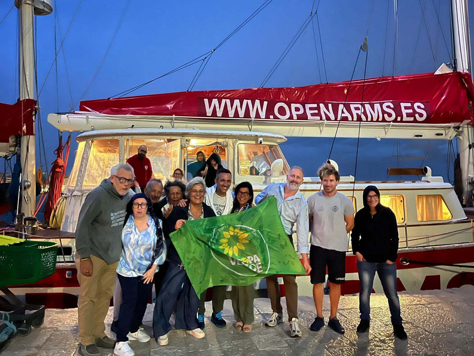 Open Arms al Porto di Marsala, Europa Verde e associazioni: “Salvare vite è alla base del diritto internazionale”