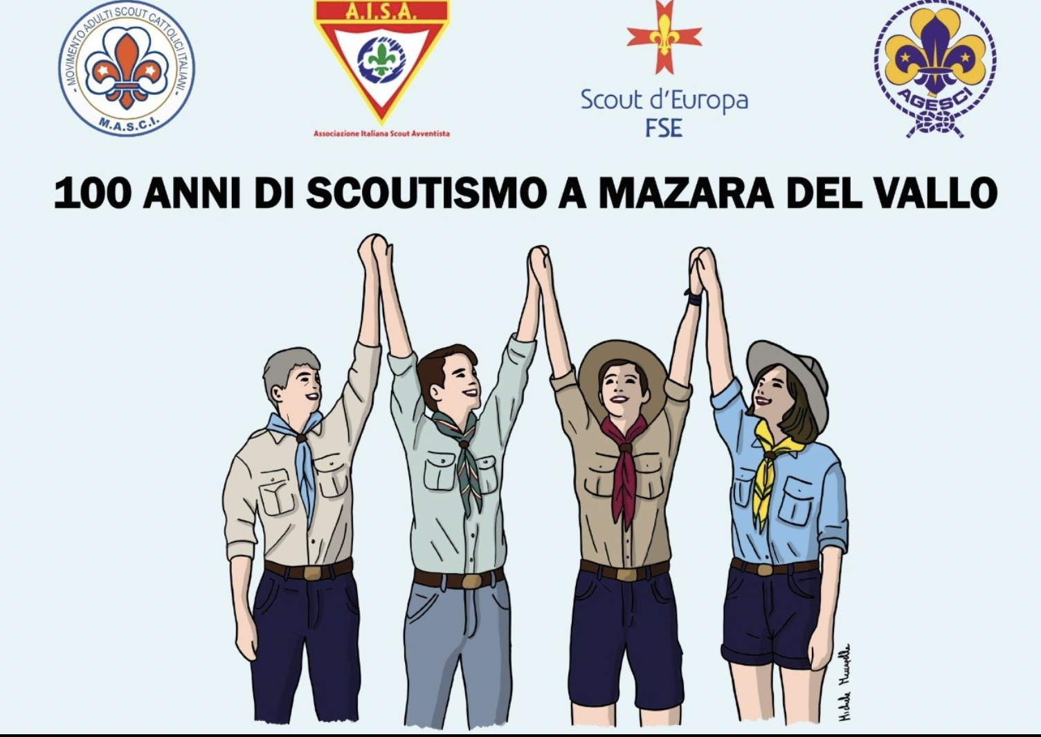 Mazara del Vallo ospita l’evento “100 anni di Scoutismo”