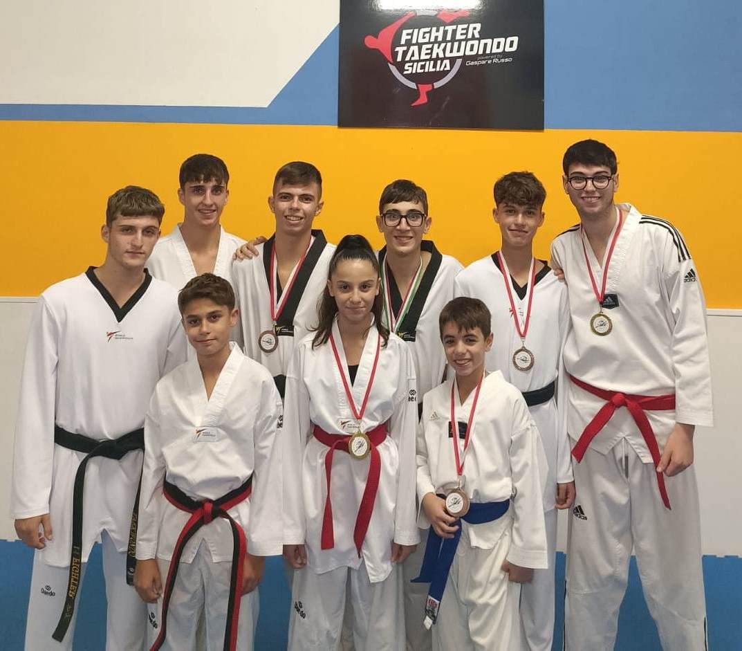 Taekwondo: i Fighters di Mazara in medaglia al Tuscany open