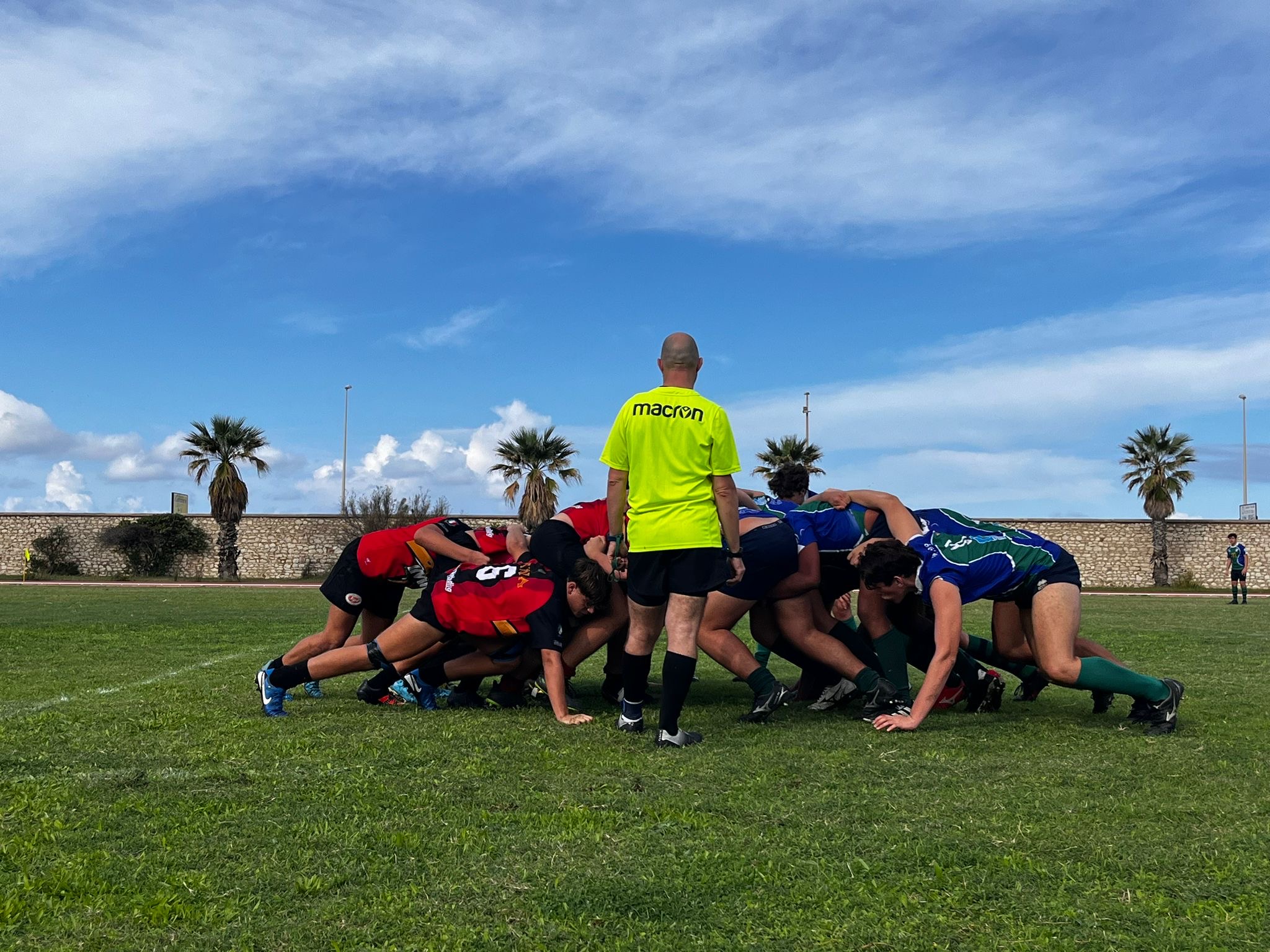 Rugby, prima sconfitta per i Fenici contro il San Gregorio