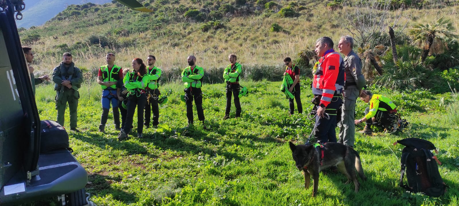 Soccorsi alla Riserva dello Zingaro, Aeronautica e sanitari si esercitano