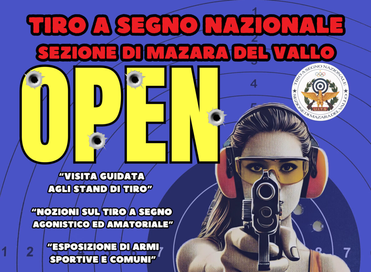 Tiro a Segno, a Mazara un’Open Day per conoscere lo sport
