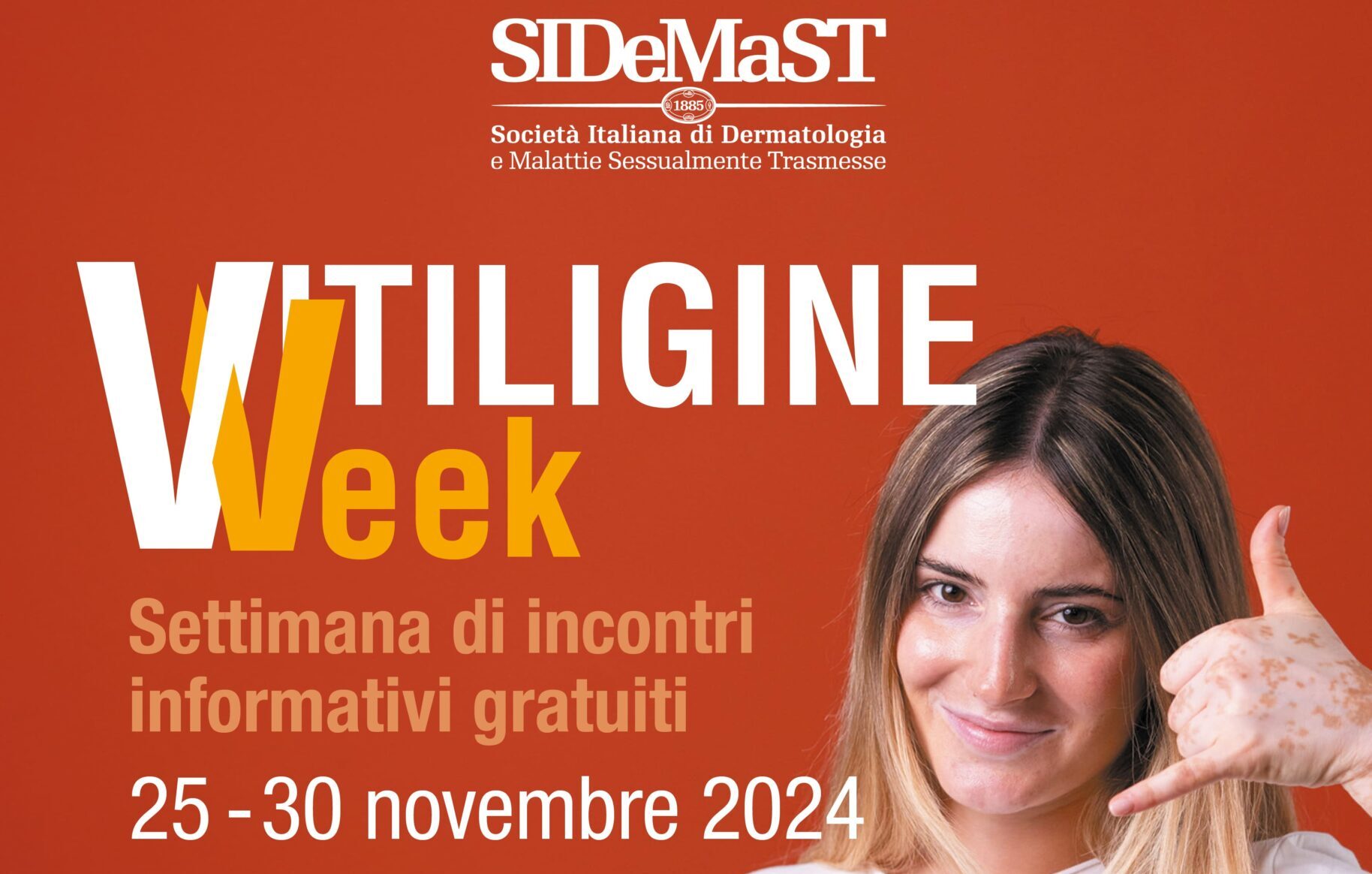 La Vitiligine Week arriva anche a Trapani dal 25 al 30 novembre