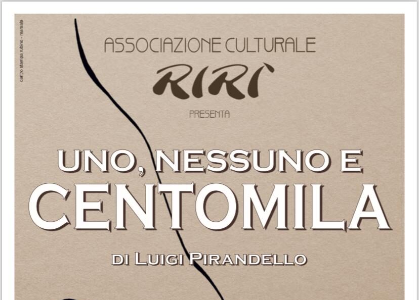 Al Teatro Sollima di Marsala in scena “Uno, Nessuno e Centomila”