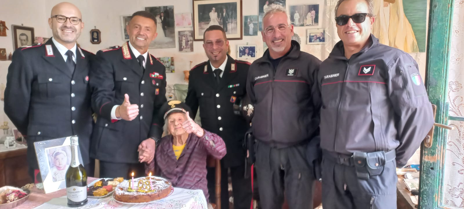 Favignana festeggia i 103 anni di Rosa Giangrasso