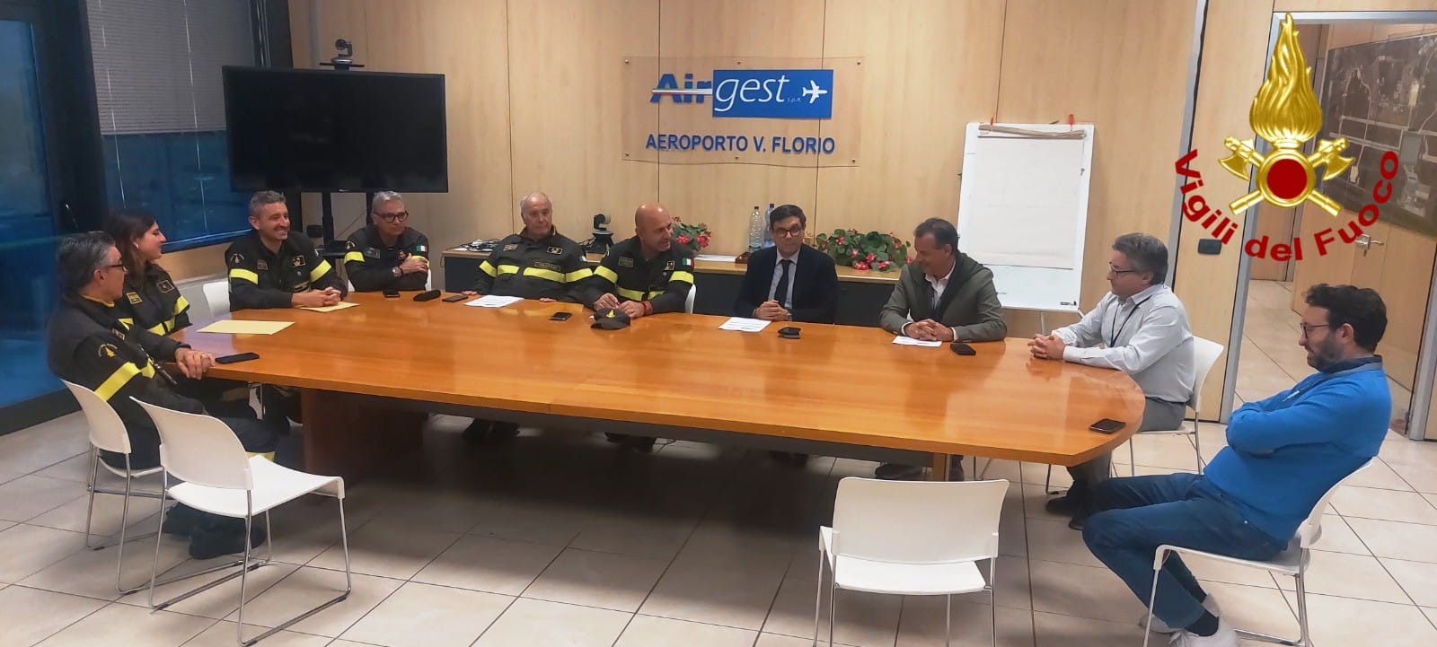 Intesa tra Aeroporto di Trapani e Vigili del Fuoco. Previsti 3 milioni di euro di investimenti