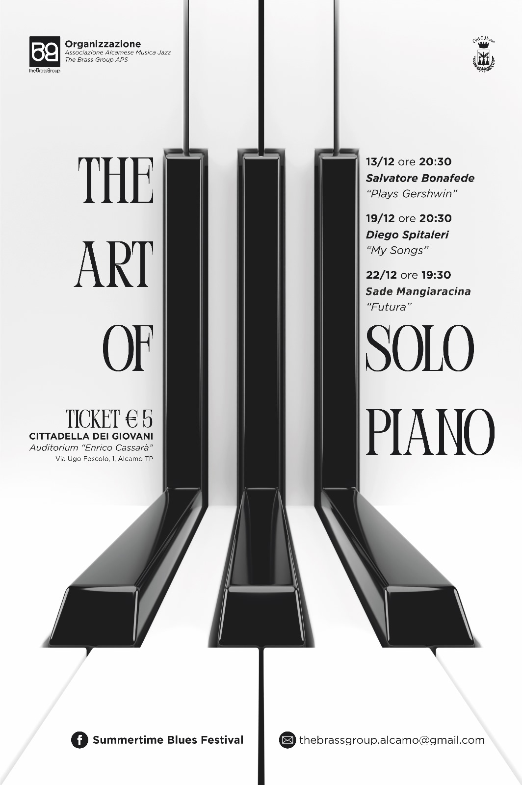 La rassegna del Brass Group al via il 13 dicembre ad Alcamo