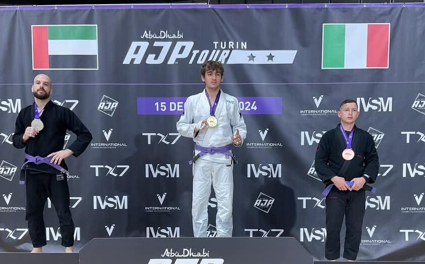 Torneo Ajp jiu jitsu, oro per il marsalese Francesco Caldarella