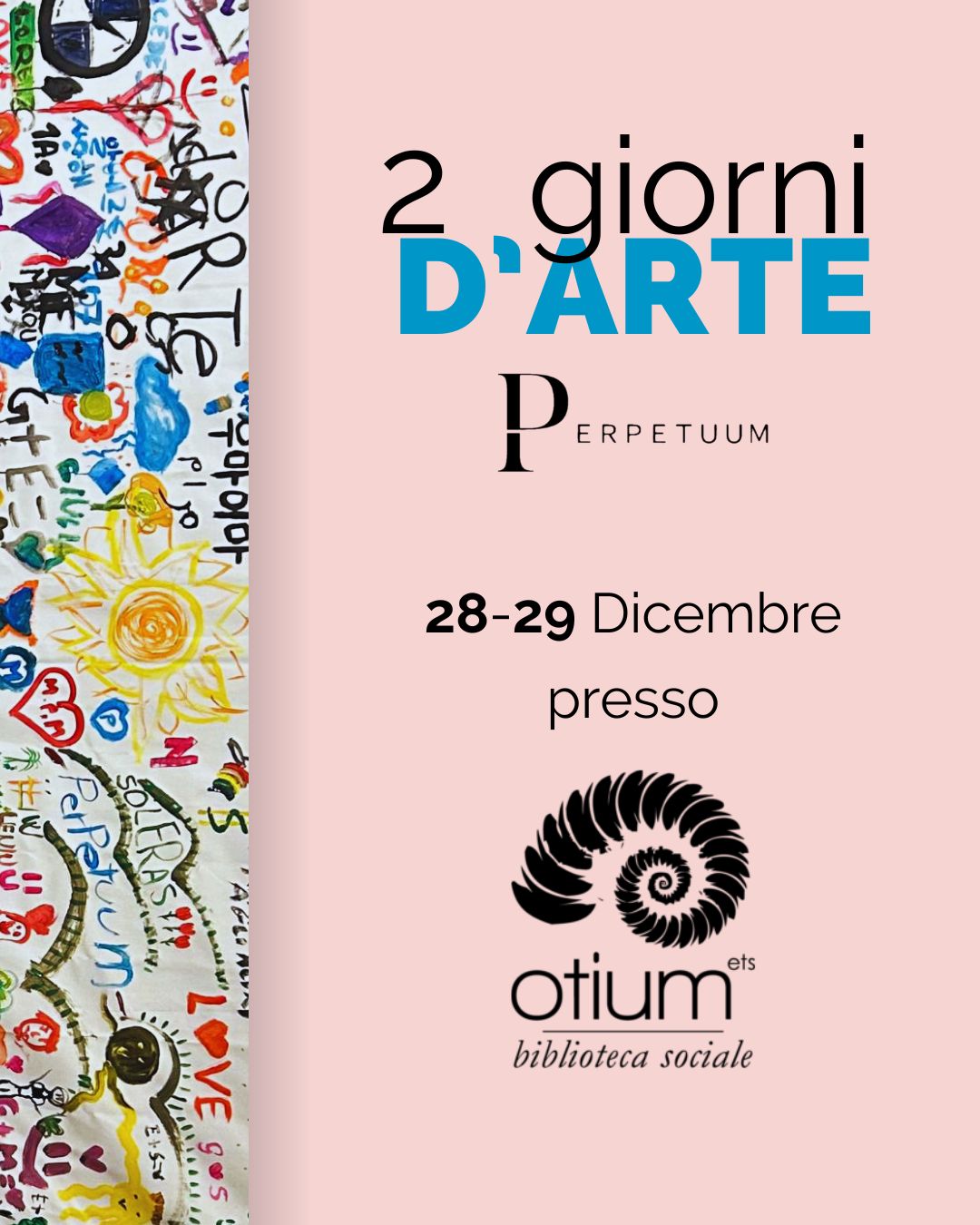 Torna a Marsala “2 Giorni d’Arte” all’Otium con l’associazione Perpetuum