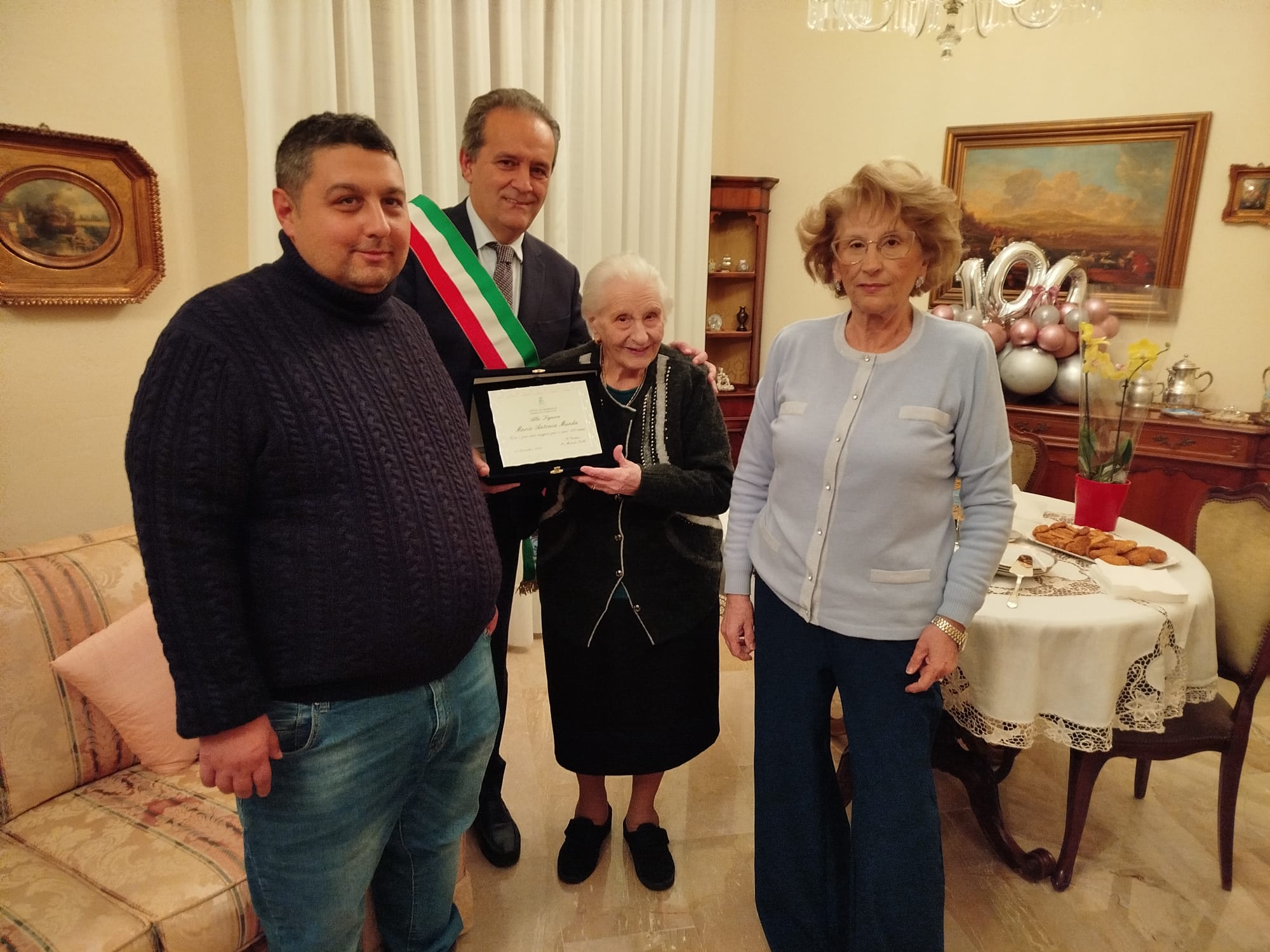Maria Antonia Munda, nuova nonnina centenaria a Marsala