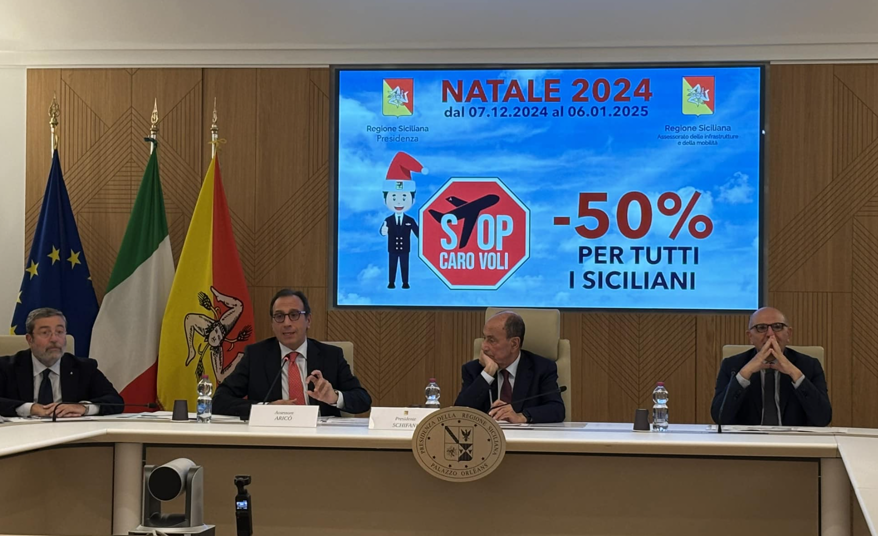 Caro voli, la Sicilia applica gli sconti per Natale su tutti gli aeroporti italiani