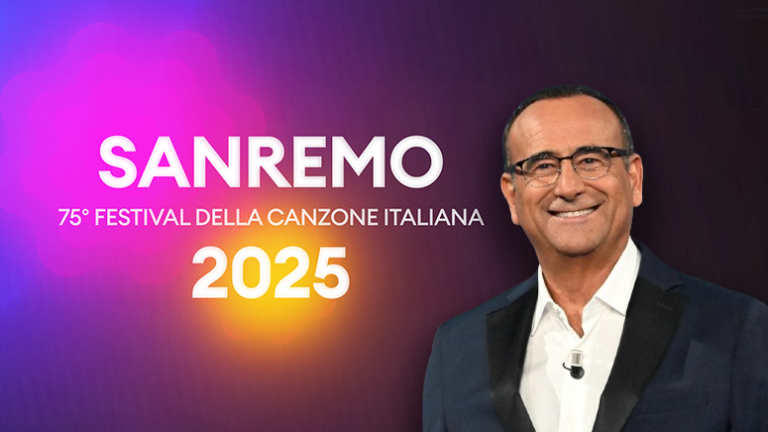 Sanremo 2025: tutti i Big in gara annunciati da Carlo Conti al Tg 1