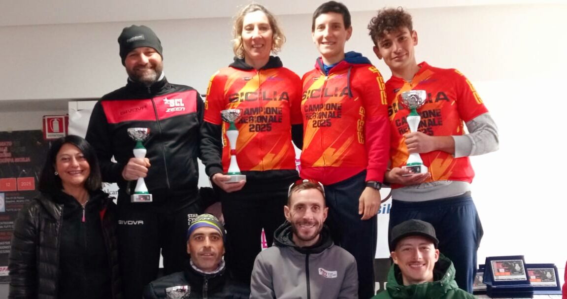 Ciclocross Alcamo, la marsalese Star Cycling dà spettacolo