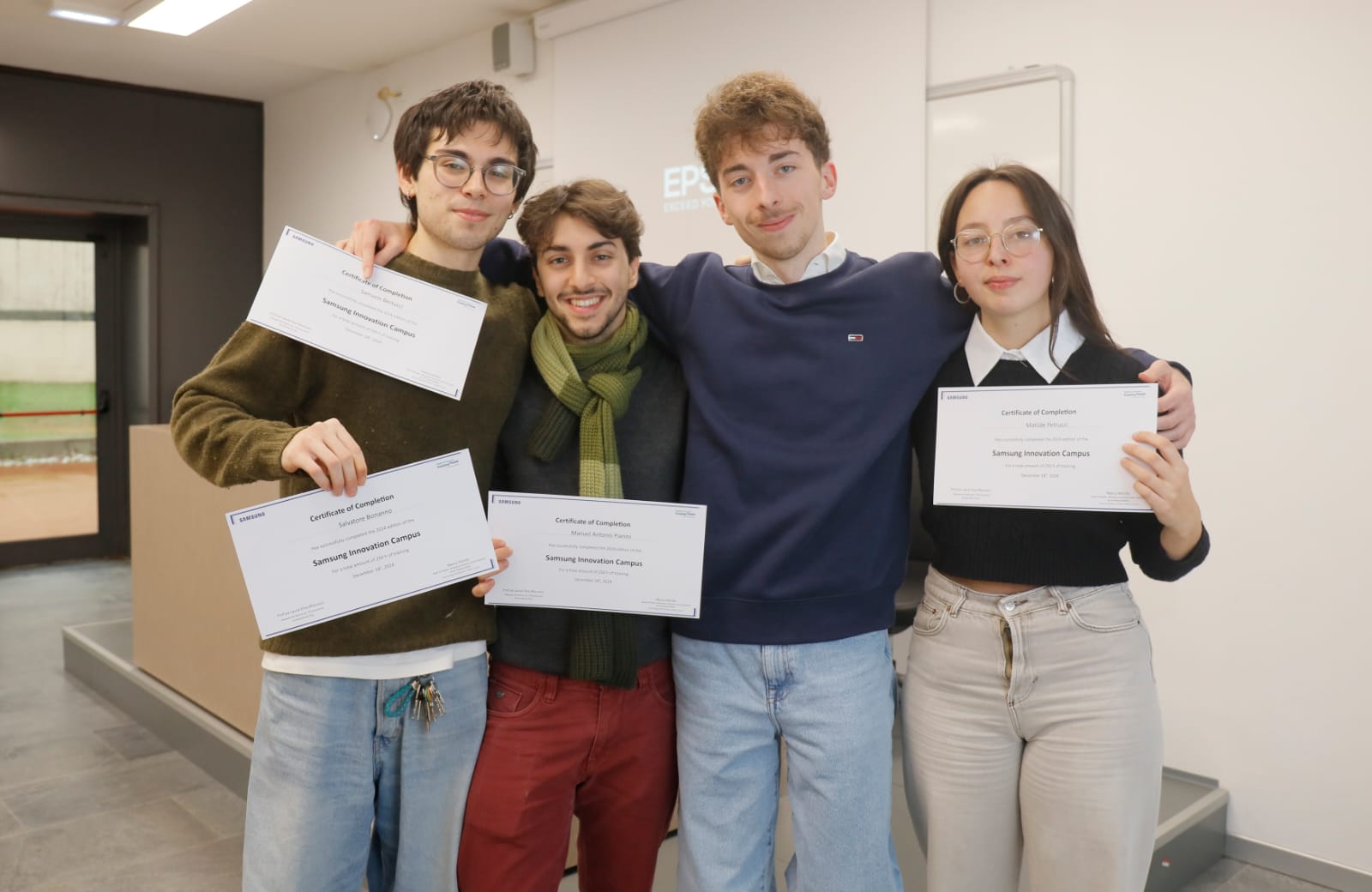 Lo studente mazarese Salvatore Bonanno premiato al Samsung Innovation Campus