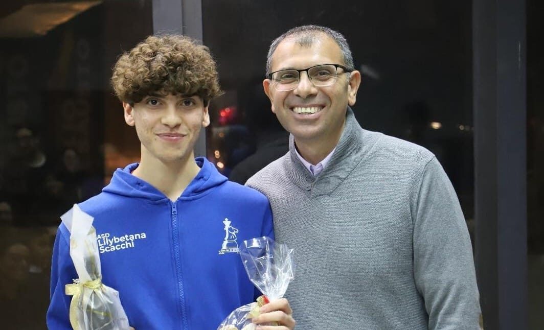 Scacchi: il marsalese Davide Montalto vince il torneo di Natale per beneficenza