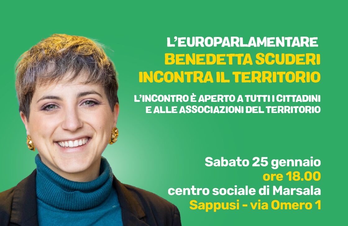 L’europarlamentare Benedetta Scuderi a Marsala per parlare di transizione energetica, tra sfide e opportunità