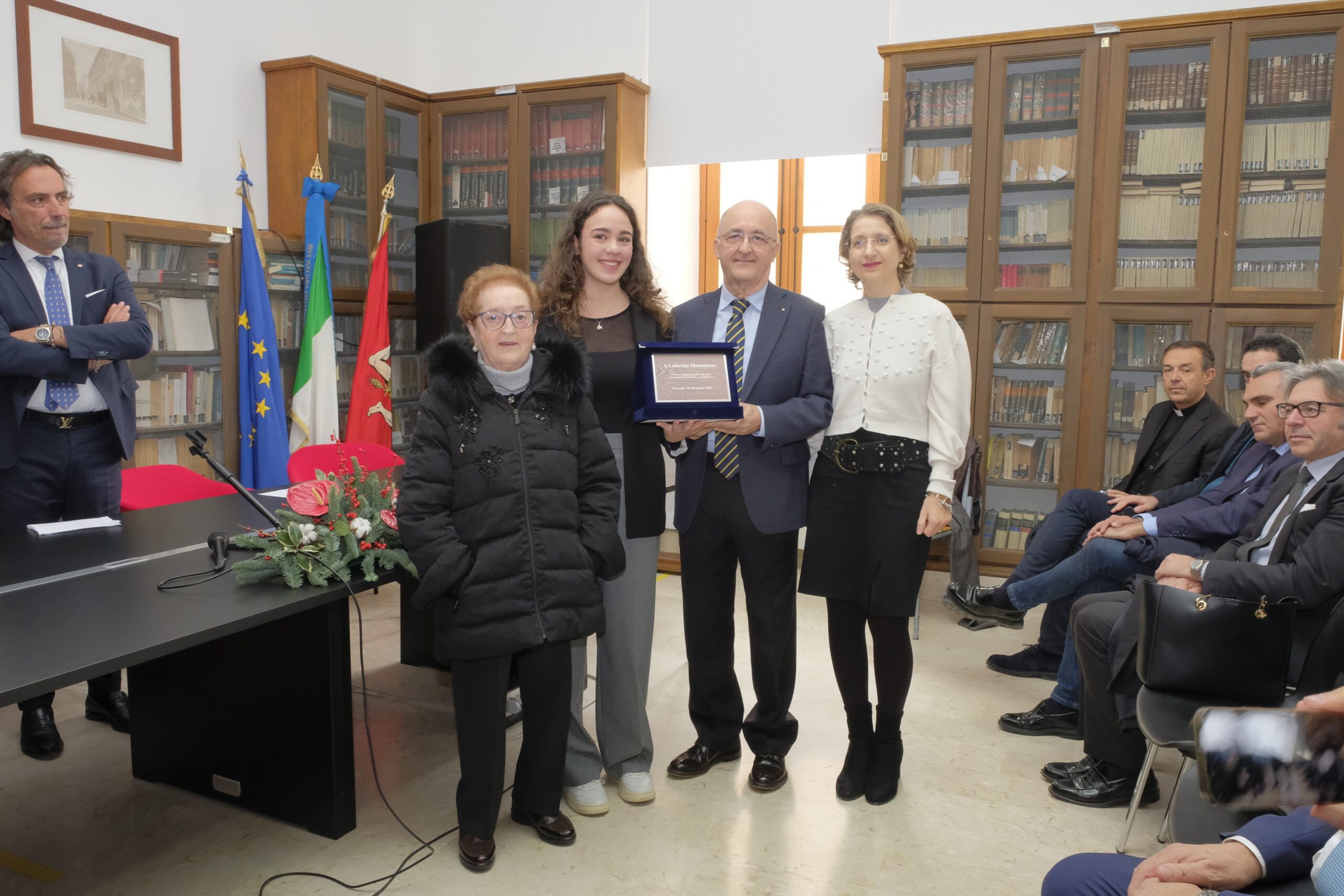 Borsa di Studio in memoria del notaio marsalese Leonardo Pizzo ad una studentessa meritevole