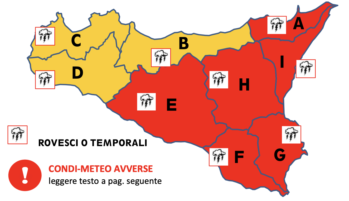 Maltempo, Protezione Civile: “Le condizioni meteo potrebbero aggravarsi”