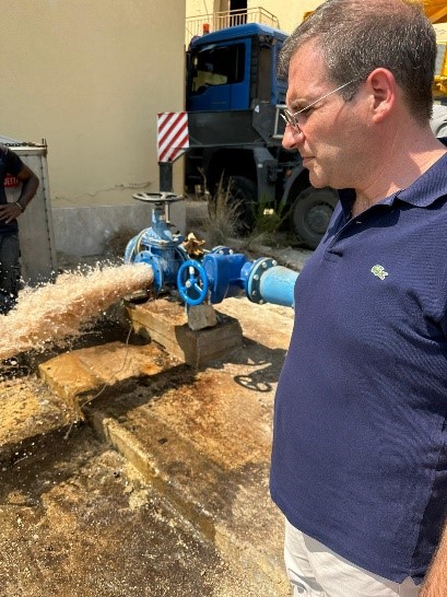 Castellammare: “Le nuove utenze possono allacciarsi alla rete idrica”