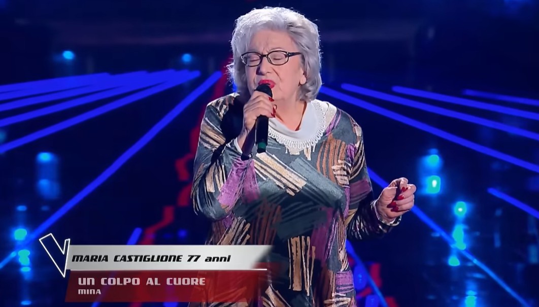 L’ericina Maria Castiglione incanta la giuria di The Voice cantando un brano di Mina VIDEO