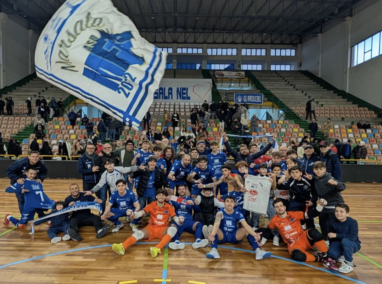 Futsal 2012 Marsala, ennesima vittoria nel campionato di serie B