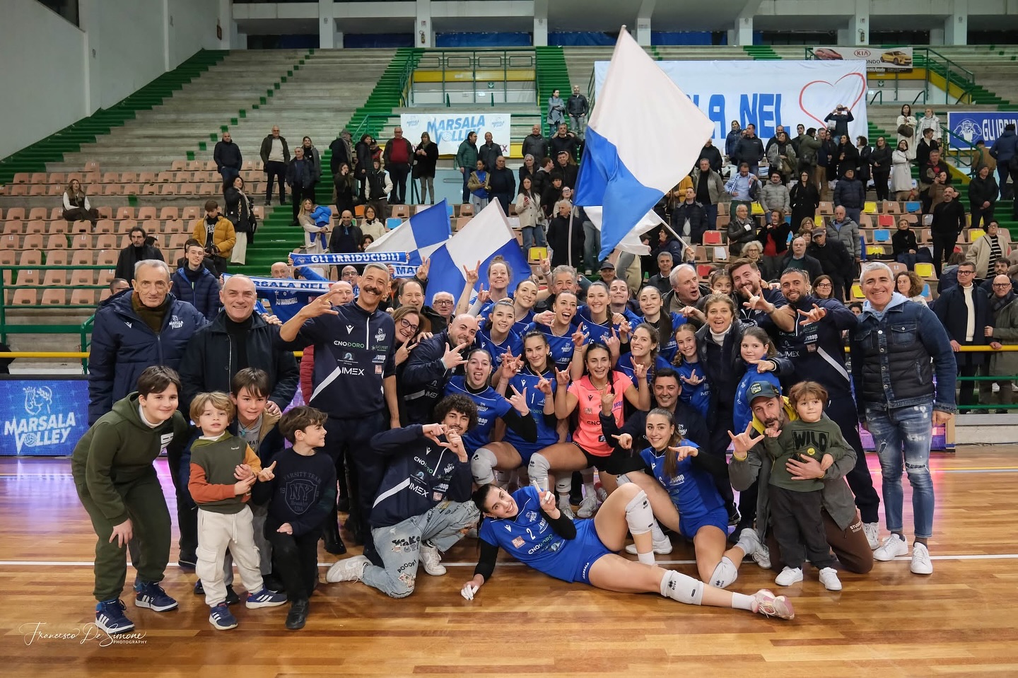 L’EnoDoro Marsala Volley vince lo scontro diretto casalingo con Bisceglie