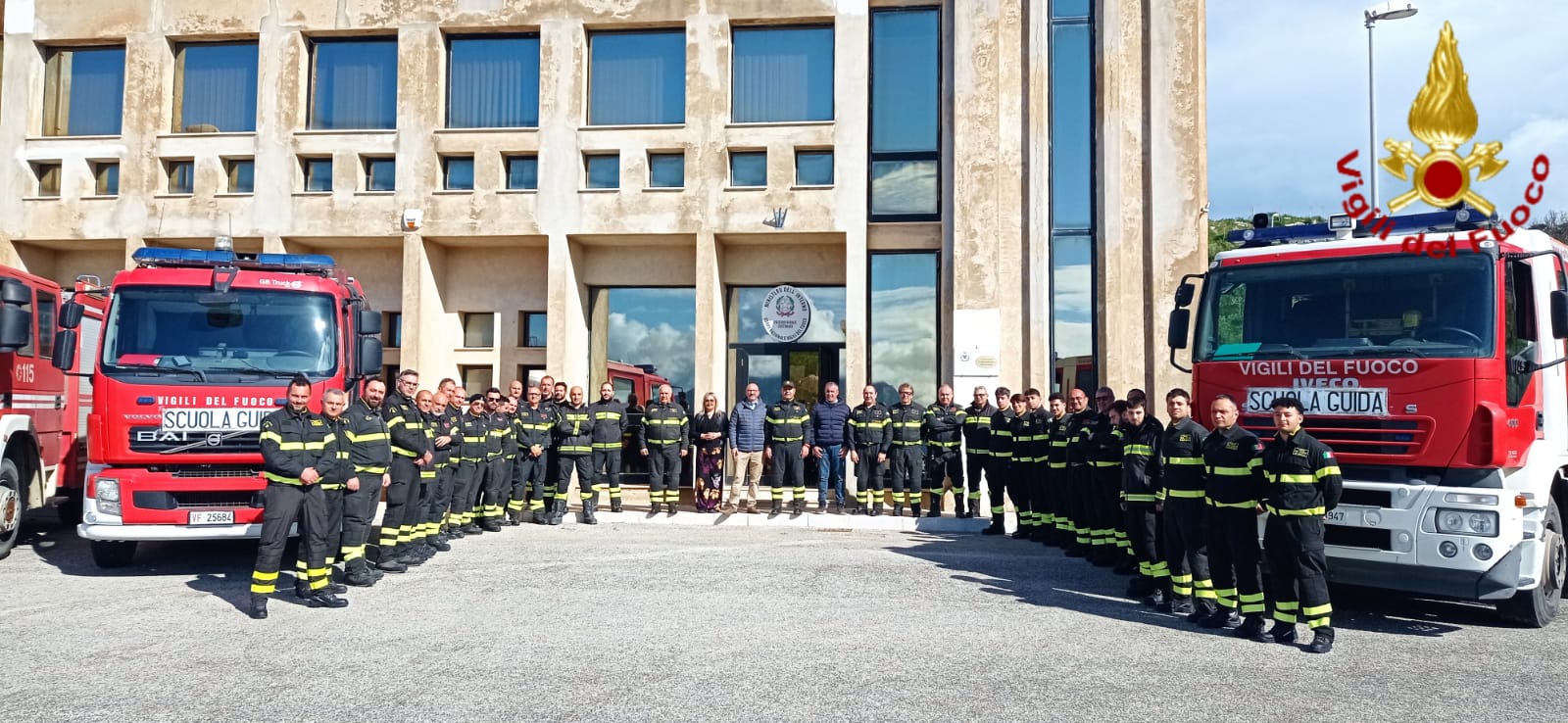 Il presidio rurale di Custonaci diventa centro di formazione per i vigili del fuoco di Trapani