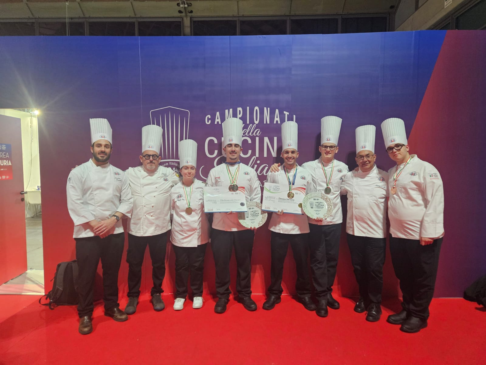 Trionfo degli alunni dell’Alberghiero di Erice ai Campionati della Cucina Italiana a Rimini