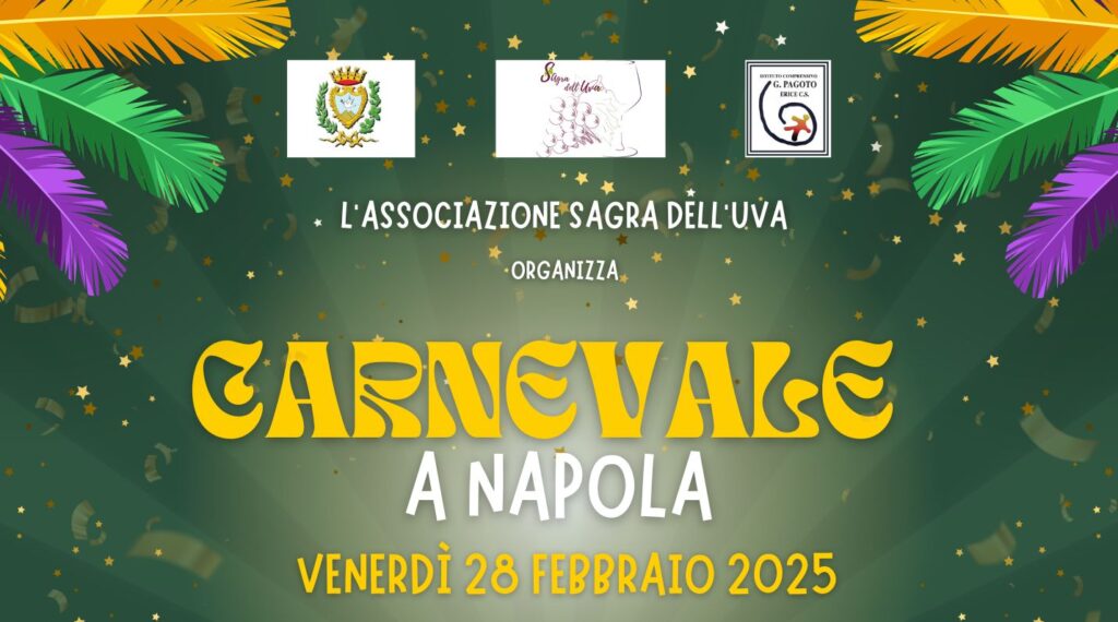 A Napola si festeggia il Carnevale con carri, giochi e musica