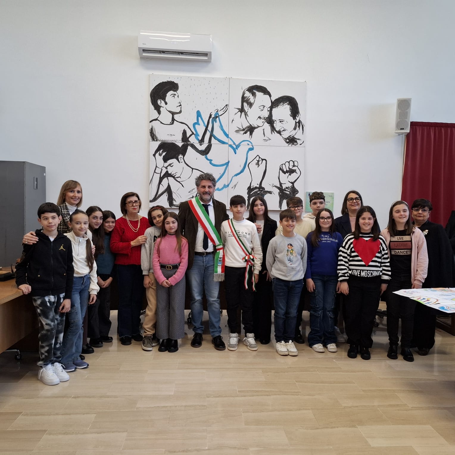 Petrosino, si è insediato il Consiglio comunale dei bambini. Giuseppe Marrone eletto baby sindaco