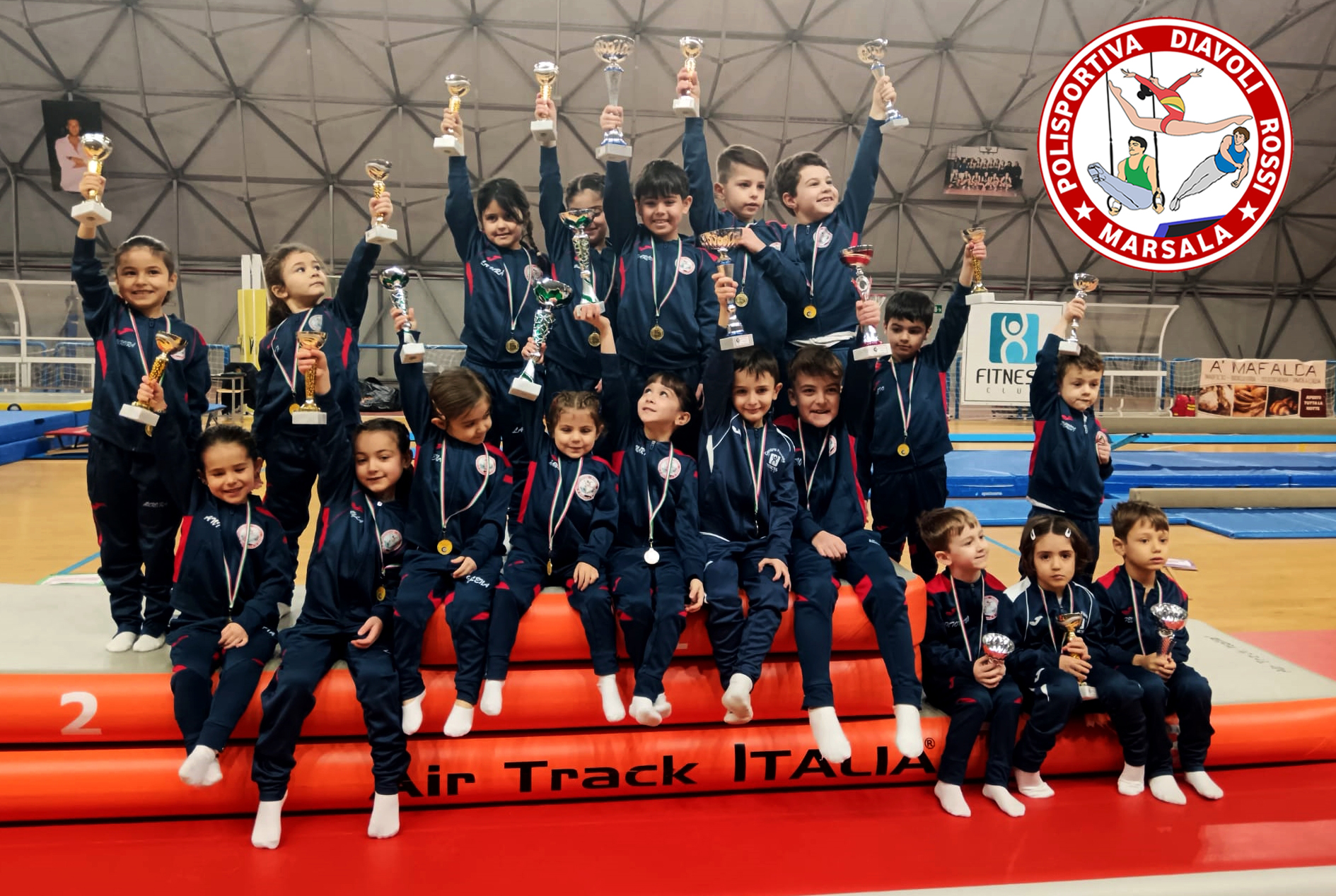 La Diavoli Rossi Marsala si prende i podi del CSAIn Ginnastica Artistica