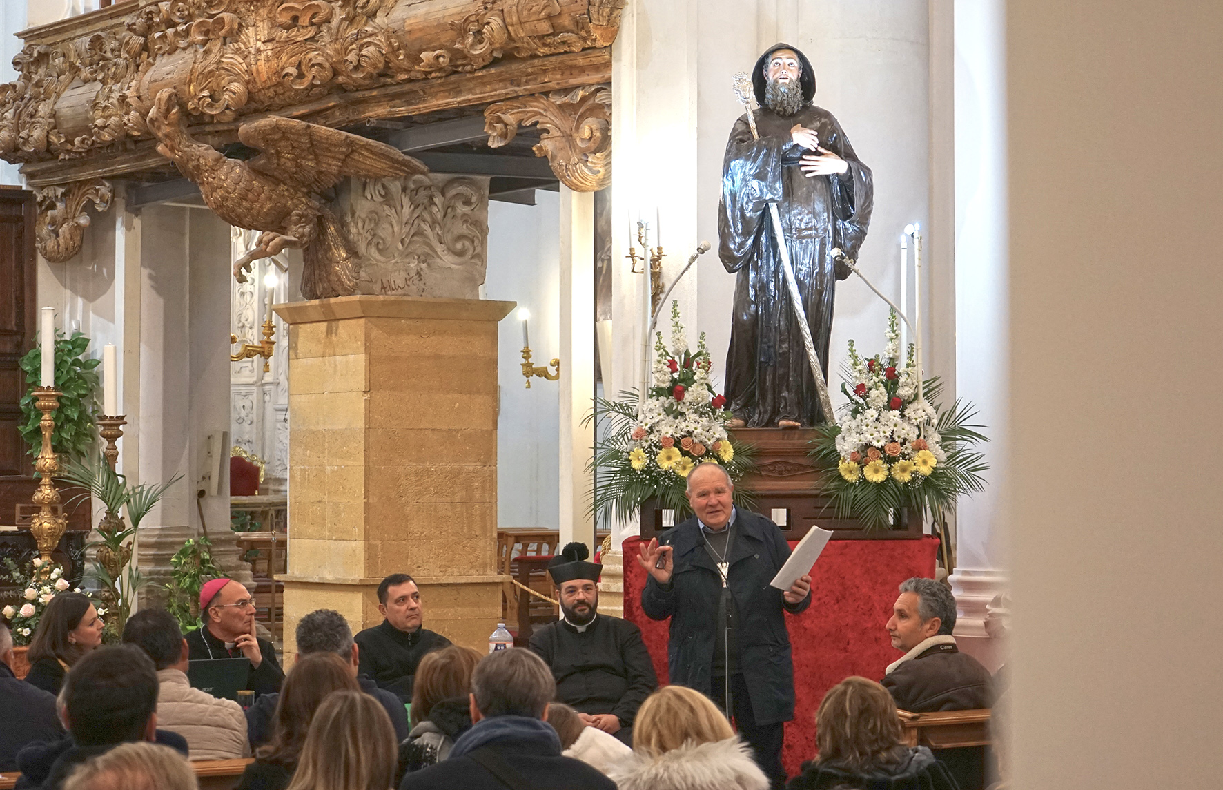 A Partanna presentato il restauro del simulacro di San Francesco di Paola