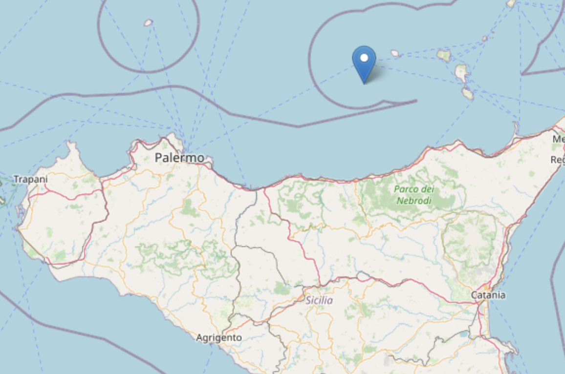 In 24 ore 15 scosse di terremoto nelle acque della Sicilia Orientale