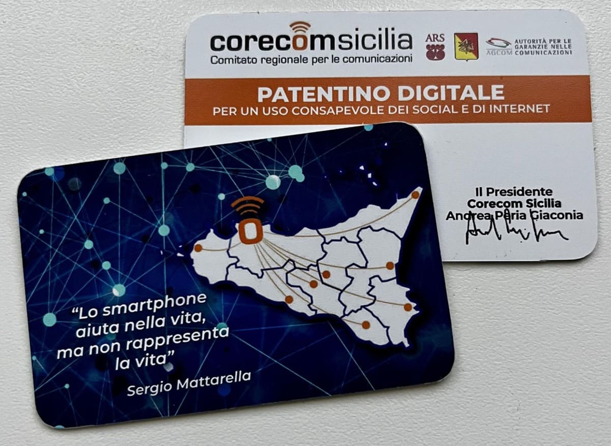 Corecom Sicilia, riparte da Gela il corso per il rilascio del patentino digitale
