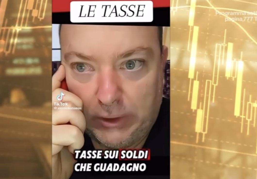 Tasse, tasse e ancora tasse: Enzo Amato diventa virale anche in Rai. VIDEO